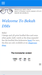 Mobile Screenshot of bekahdms.com