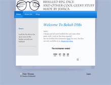 Tablet Screenshot of bekahdms.com